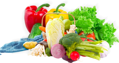 新鮮蔬菜水果生鮮綠色banner海報